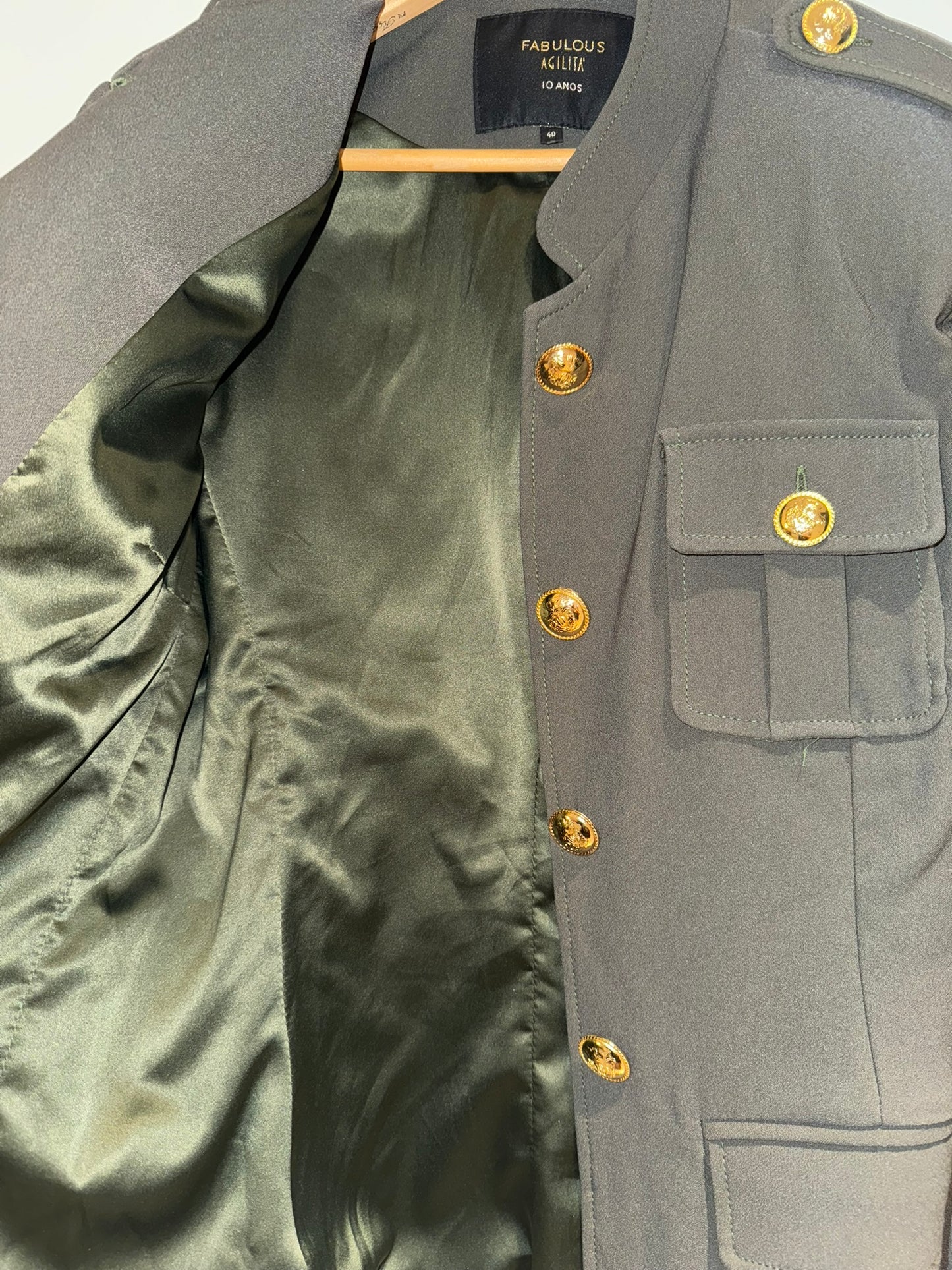 Fabulous Agilita Olive Green Blazer